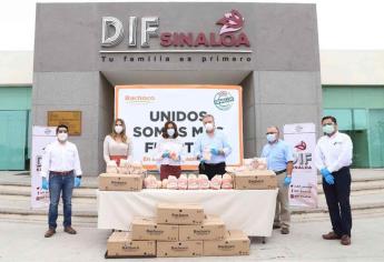 Entrega Bachoco a DIF Sinaloa 60 toneladas de pollo