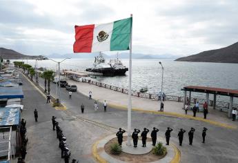 Conmemoran Día de La Marina Nacional en Topolobampo