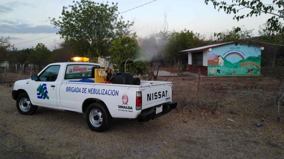 Mantienen fumigaciones contra mosco del Dengue en sindicaturas de El Fuerte