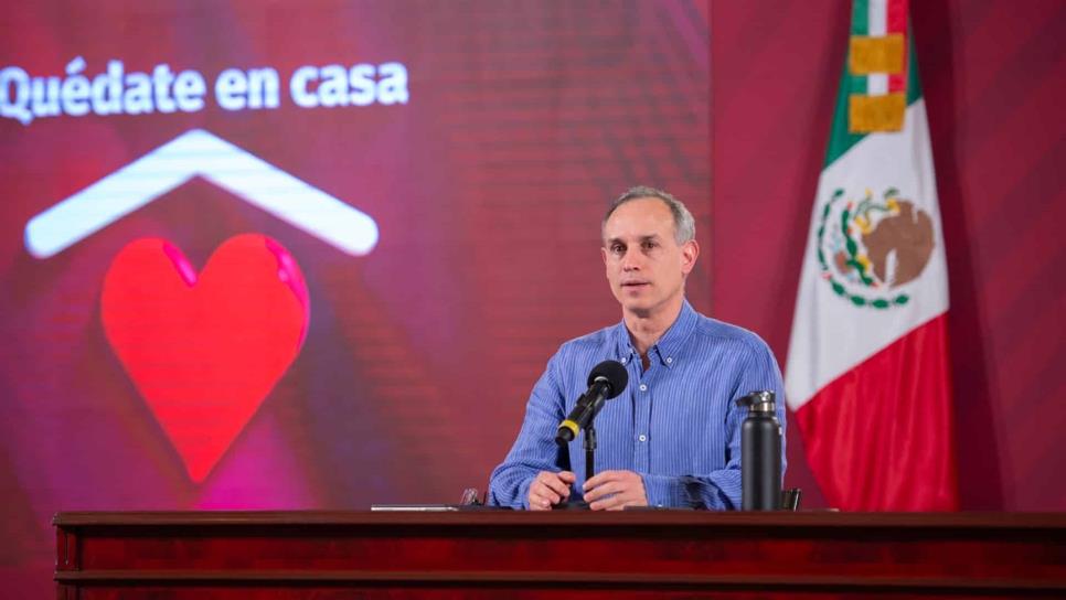 México registra 21 mil 825 defunciones por Covid-19