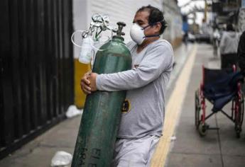 Casi imposible conseguir un tanque de oxígeno para pacientes Covid-19 en Sinaloa