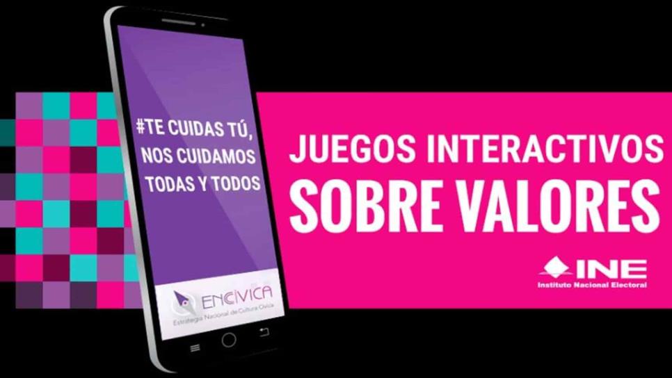 Con juegos interactivos promueven valores democráticos