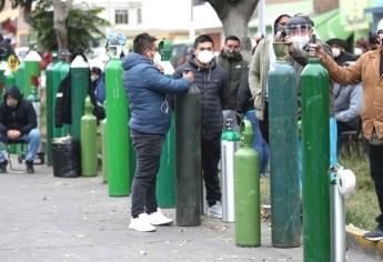 Buscan tanques de oxígeno en otros estados ante desabasto en Sinaloa