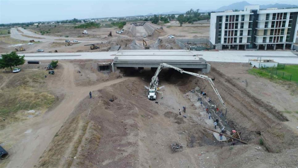 Gobierno de Sinaloa lleva avance del 75 % en obra del Dren Bacurimí