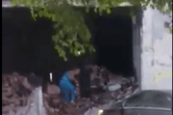 Saquean dulcería quemada en el centro de Los Mochis