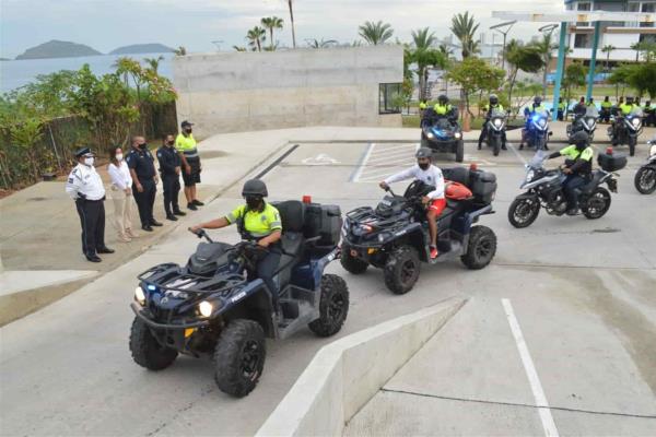 Refuerzan Policía Turística con trabajo de seguridad y cuidado ambiental