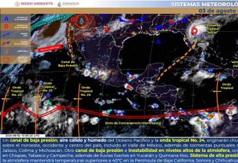 Calor y chubascos en algunas zonas, el clima para hoy en Sinaloa