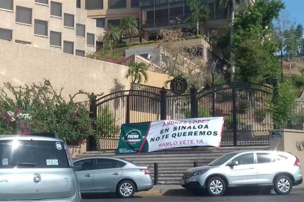 Prepara FRENA manifestación contra López Obrador en Sinaloa