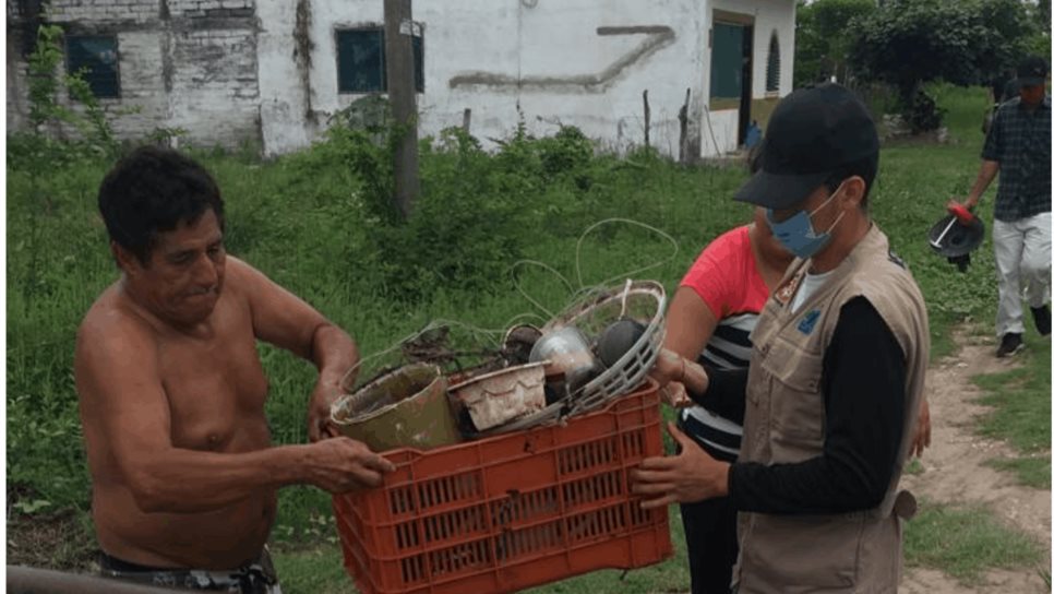 Descacharrización será permanente para evitar dengue, zika y chikungunya