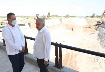 Es un hecho, AMLO pondrá 198 mdp para concluir obra del Dren Bacurimí