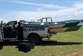 Retienen 5 lanchas en El Fuerte en operativos para atacar la pesca clandestina