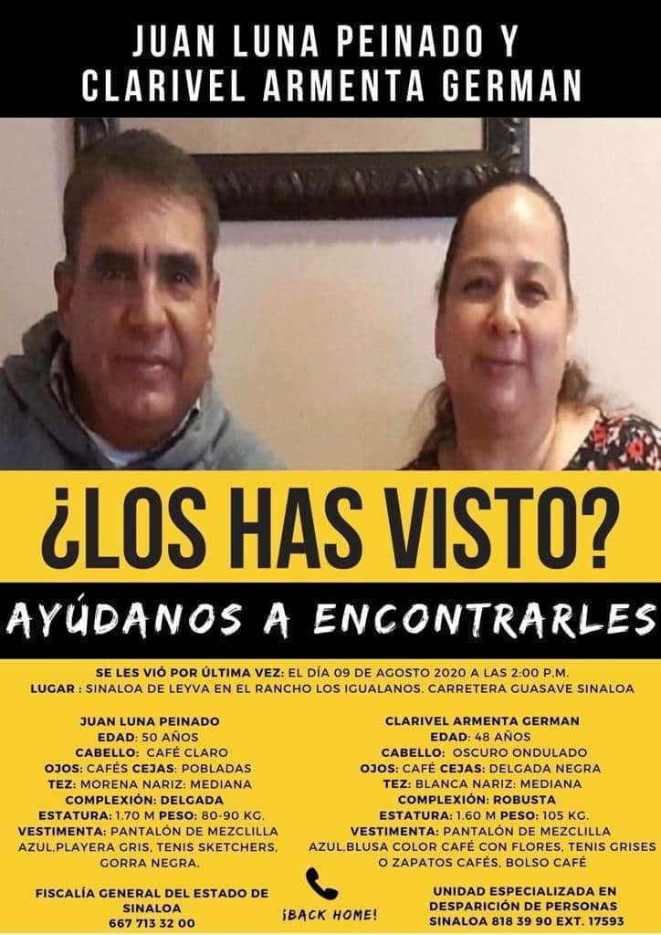 Buscan a pareja desaparecida de Los Mochis | Luz Noticias