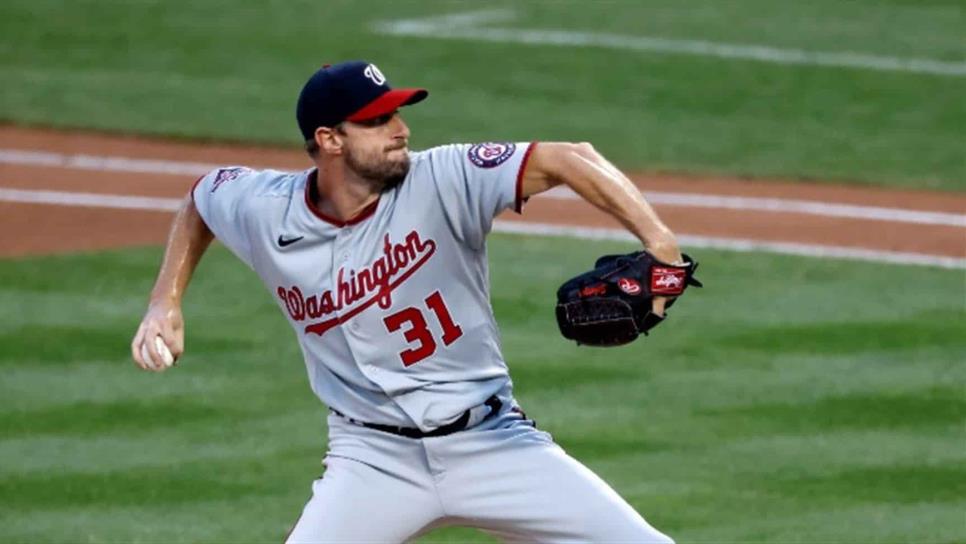 Scherzer poncha a 10 y conduce la victoria de los Nacionales