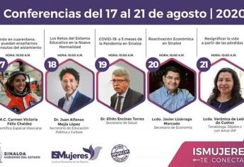 ISMujeres Te conecta ofrece una amplia cartelera de conferencias para esta semana