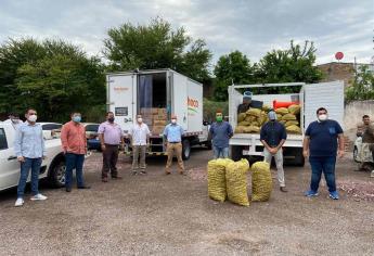 Entrega Bachoco la última donación de pollo al Ayuntamiento de Ahome