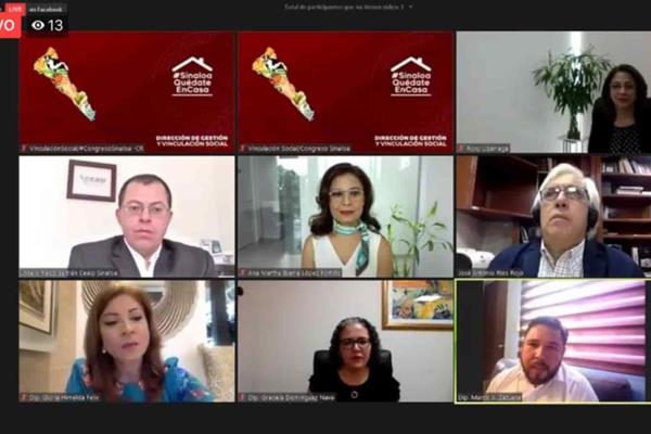 Ceaip entrega informe de labores 2019 al Congreso de Sinaloa