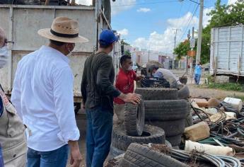 Se han recolectado 70 toneladas de cacharros en Culiacán