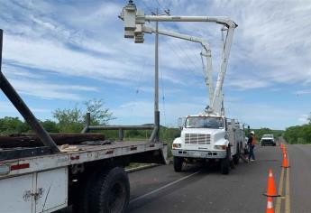 CFE suspenderá provisionalmente servicio en tres comunidades de Eldorado