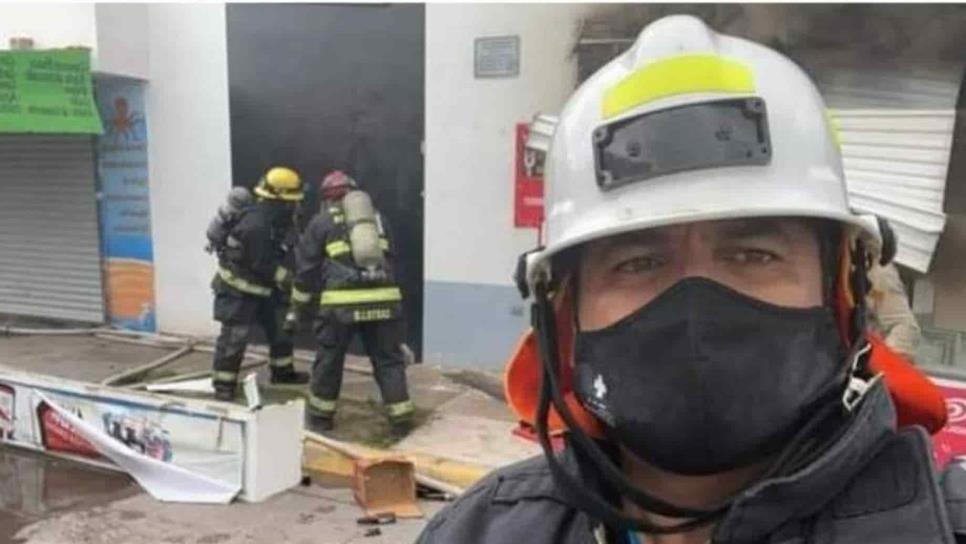 Critican a Bomberos Culiacán por presumir selfie del nuevo Comandante en incendio