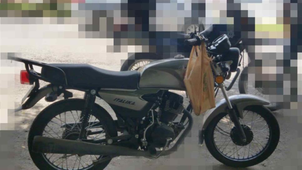 Detienen a joven conduciendo motocicleta robada en Mazatlán