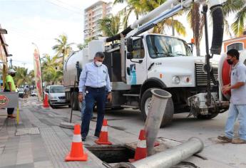 Repone Jumapam redes hidrosanitarias en Zona Dorada