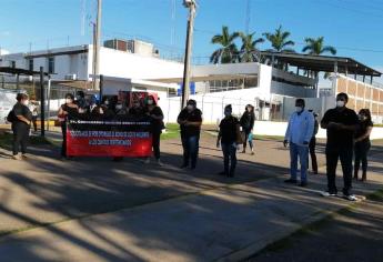 Paran labores trabajadores del Cecjude de Mazatlán