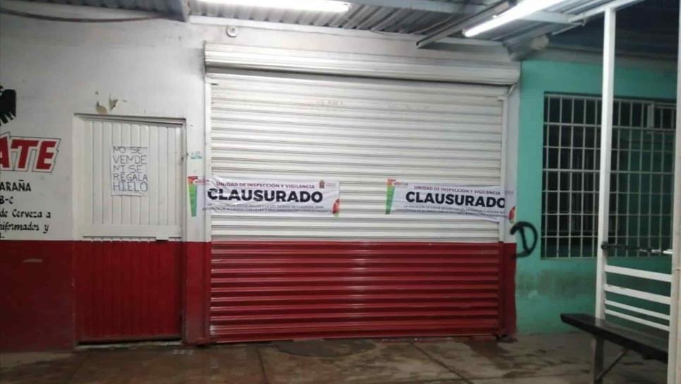 Clausuran dos salones de fiestas y un expendio en Culiacán