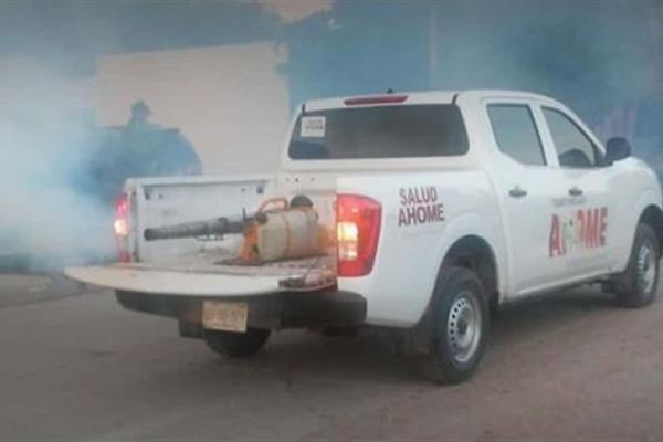 Este viernes fumigarán contra los moscos en 6 colonias de Los Mochis