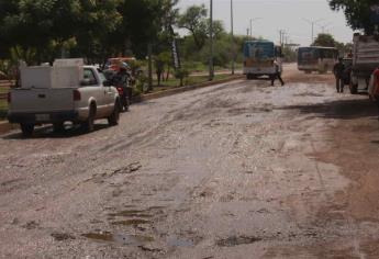 Dan banderazo de inicio a rehabilitación del bulevar Centenario en Los Mochis