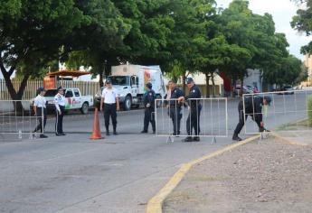 Prepárese, mañana cerrarán calles aledañas a Palacio de Gobierno, en Culiacán