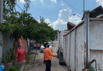 Aún en casa 254 recolectores de basura de Culiacán al ser vulnerables