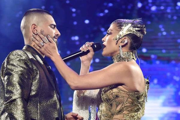 Jennifer López y Maluma anuncian varios proyectos juntos