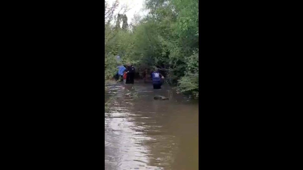 Rescatan a guatemalteco del interior de las aguas del río Culiacán