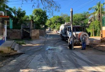 Lluvias colapsan el sistema de drenaje de la cabecera de Choix