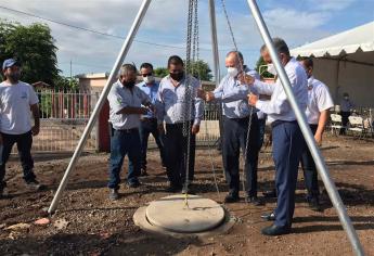 Inaugura JAPAC sistema de alcantarillado en El Quince, Casa Blanca y El Alto de Culiacancito