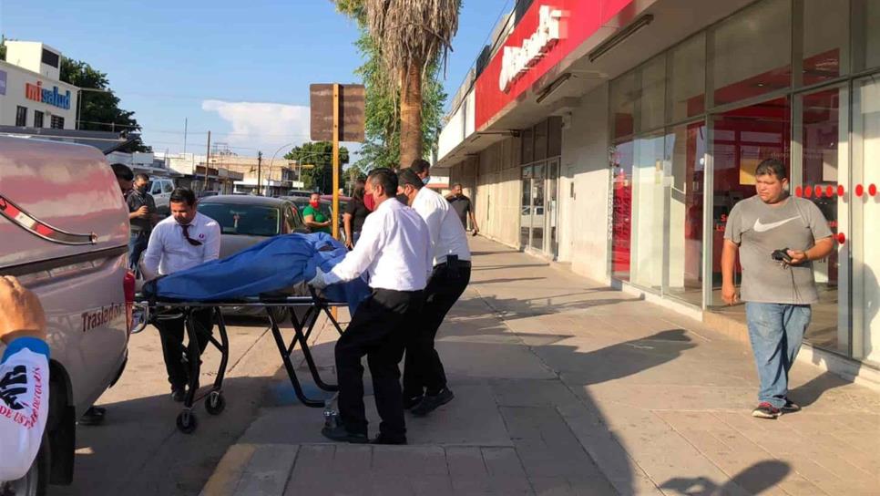 Muere hombre mientras acudía a un cajero automático en Los Mochis