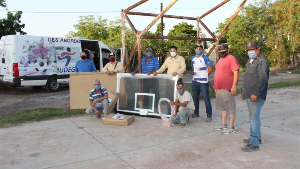 IMUDEG rehabilita espacios deportivos