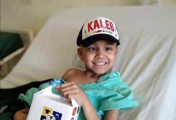 Kaleb ocupa de ayuda para continuar con su tratamiento de quimioterapia