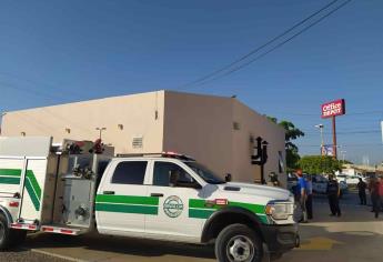 Se registra conato de incendio en cafetería de Los Mochis