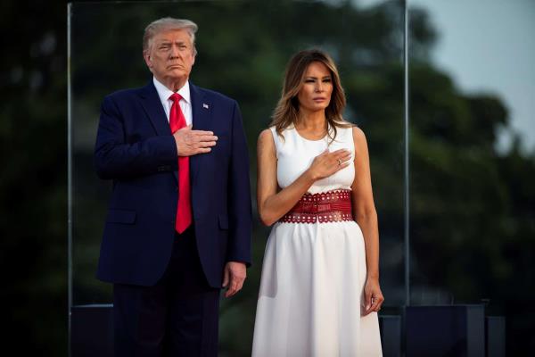 Trump y la primera dama Melania dan positivo a Covid-19