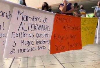 Maestros de programa Alternativas se sienten abandonados ante falta de pago