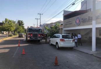 Conato de incendio en laboratorio químico de Mazatlán moviliza a bomberos
