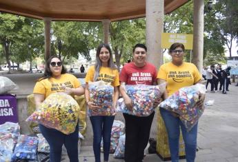 Una ayuda, Una Sonrisa te invita a donar tapas de plástico