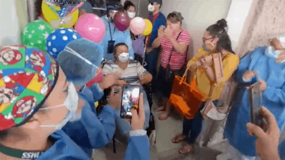 Dan de alta a Sonia Castro, Jefa de Enfermeras del IMSS e ISSSTE Dan de alta a Sonia Castro, Jefa de Enfermeras del IMSS e ISSSTE