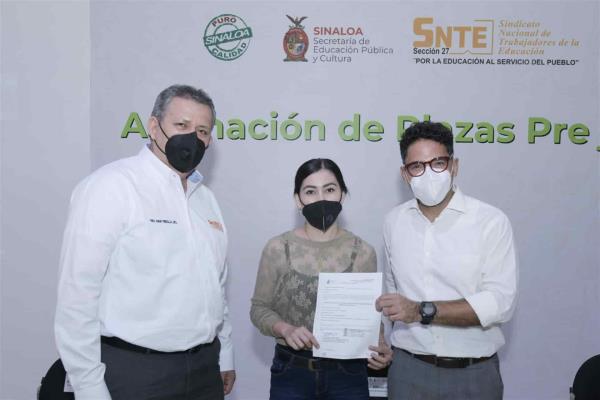 Asignan 73 plazas prejubilatorias en Sinaloa