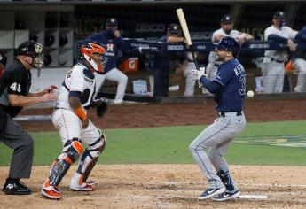 Los Rays quedan a una victoria de ir a la Serie Mundial