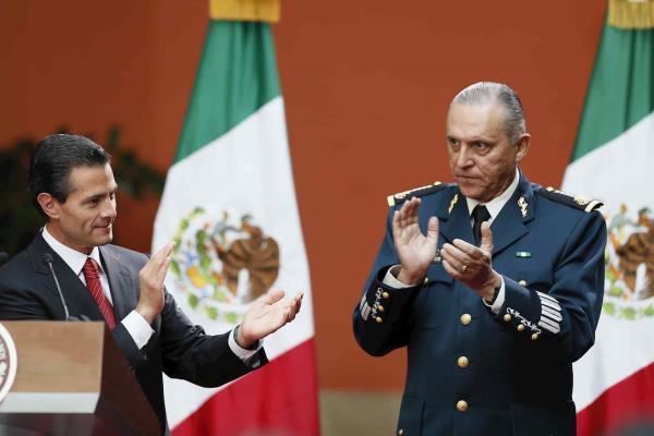 Cienfuegos Zepeda enfrenta cuatro cargos ante la justicia estadounidense