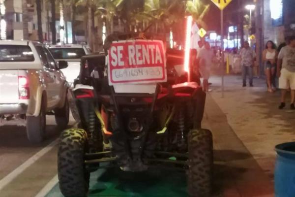 Supervisarán negocios que renten razers y cuatrimotos en Mazatlán