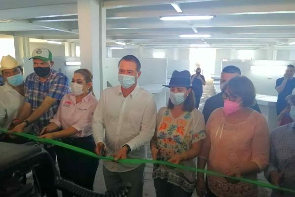 Inaugura Quirino Ordaz el mercado Centenario tras modelación en El Fuerte