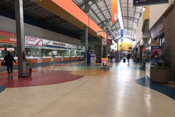 Central de Autobuses de Culiacán, con una baja del 70 % en pasajeros
